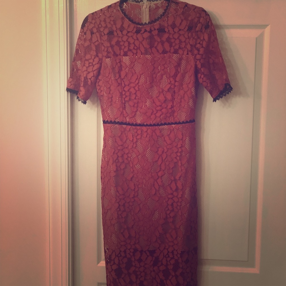 Alexis Lace Midi Dress